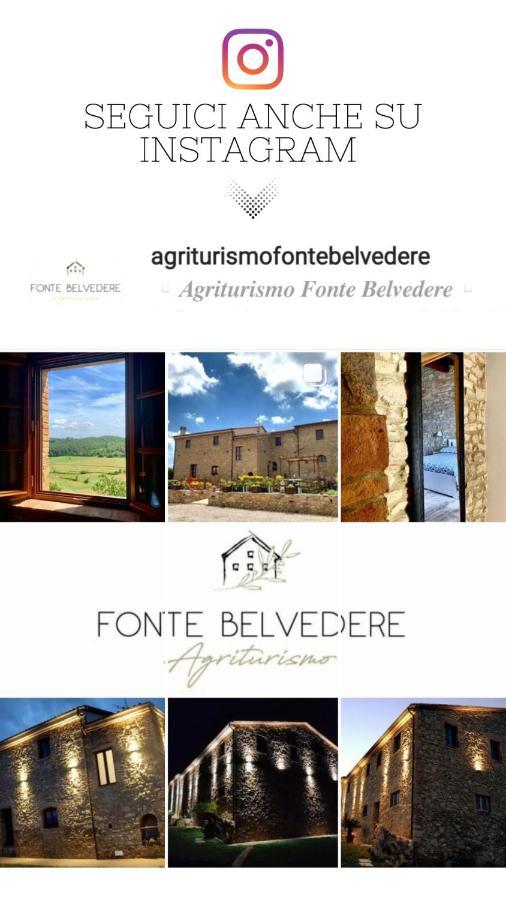 Agriturismo Fonte Belvedere Apartment Колесалвети Екстериор снимка